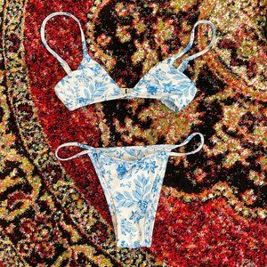 Juillet Mila Top and Rio Bottom in Wilder Floral